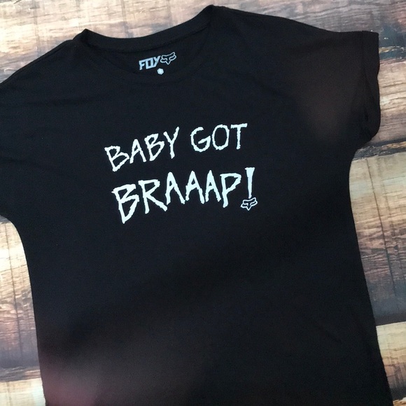 Fox Tops - Fox racing Baby Got Braaap Tee Shirt Top Riders